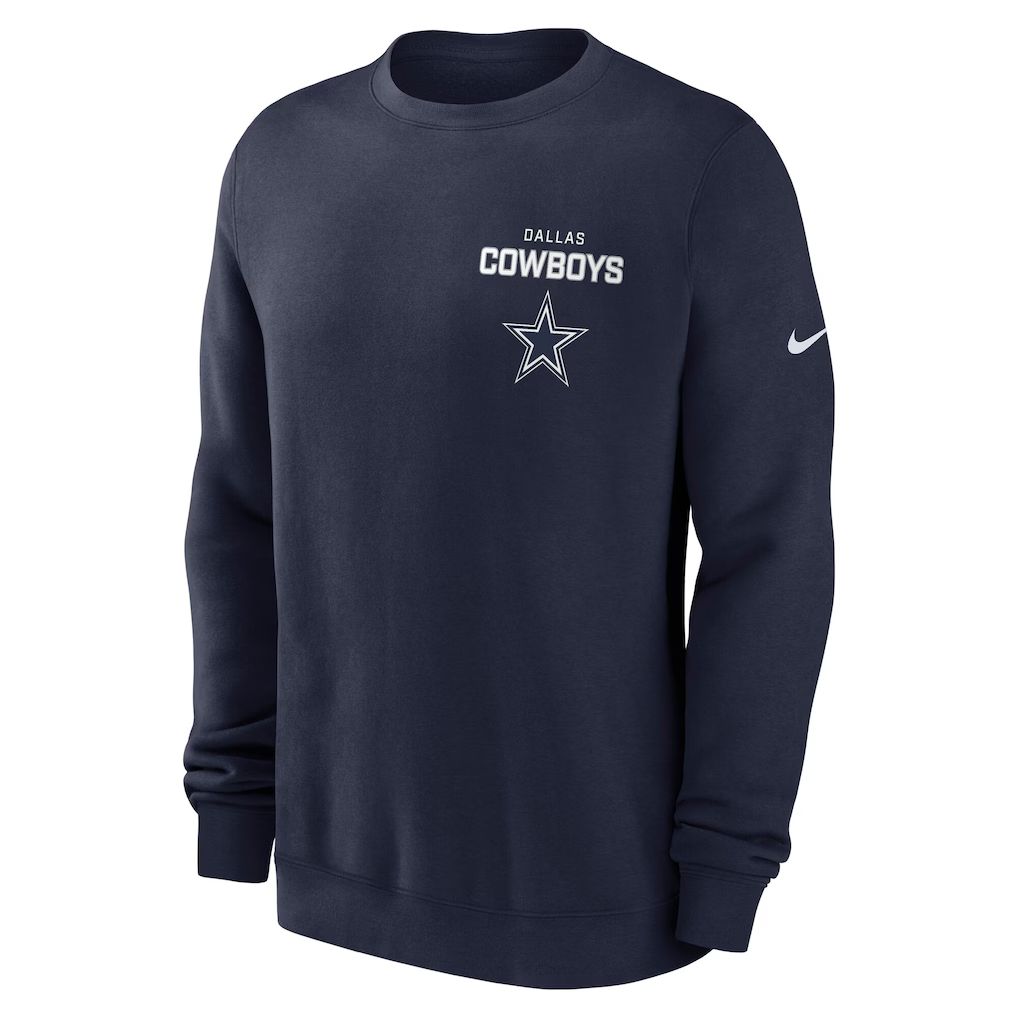 2026 NFL Dallas Cowboys round-neck sweatshirt 01->dallas cowboys->NFL Jersey